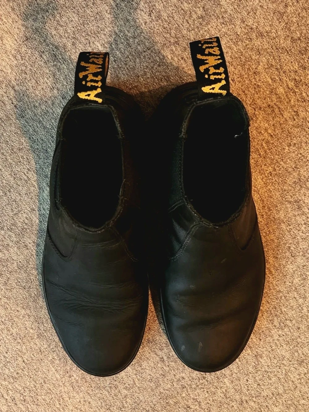 Black Dr. Marten's Chelsea Work Boots Size 10 M
